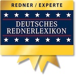 Redner & Experte im Deutsches Rednerlexikon 2021